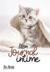 Mon journal intime : chat - Christel Durantin