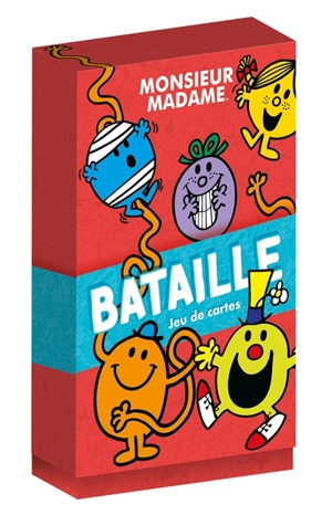 Monsieur Madame : bataille : jeu de cartes
