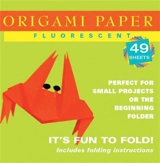 Origami Paper Fluorescent 6 3/4" 49 Sheets - Tuttle