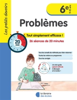 Problèmes 6e, 11-12 ans : 26 séances de 20 minutes - William Deblock