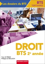 Droit BTS tertiaires 2e année - Yvon Le Fiblec