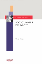 Sociologies du droit - Olivier Corten