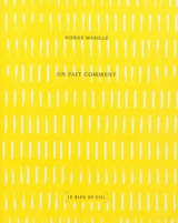 On fait comment - Pierre Mabille