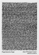 Page blanche Alger - Jean-Philippe Cazier