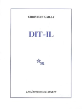 Dit-il - Christian Gailly