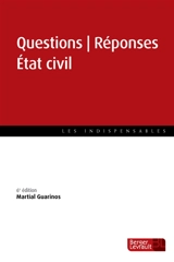 Etat civil : questions-réponses - Martial Guarinos