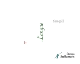 Et langue disparaît - Gérard Leyzieux