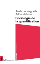 Sociologie de la quantification - Anaïs Henneguelle