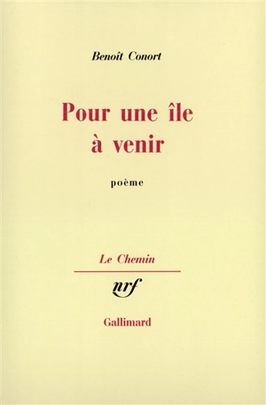 Pour une île à venir - Benoît Conort