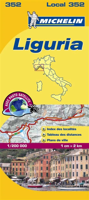 CARTE DEPARTEMENTALE LIGURIA - Collectif