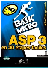 ASP 3 en 30 étapes faciles - Eric A. Smith