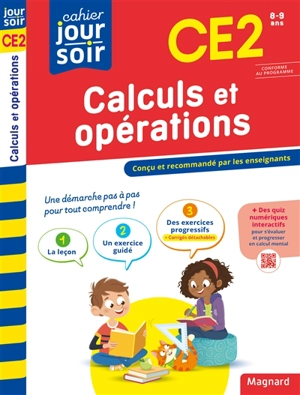 Calculs et opérations CE2, 8-9 ans : conforme au programme - Odile Séménadisse