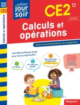 Calculs et opérations CE2, 8-9 ans : conforme au programme - Odile Séménadisse