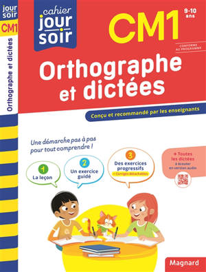 Orthographe et dictées CM1, 9-10 ans - Bernard Séménadisse