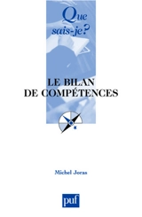 Le bilan de compétences - Michel Joras