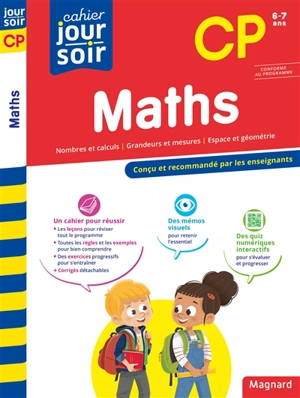 Maths CP, 6-7 ans : conforme au programme - Michel Wormser