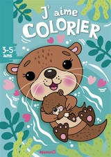 J'aime colorier (3-5 ans) (Loutres)