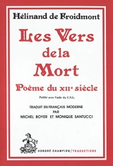 Les vers de la mort : poème du XIIe siècle - Hélinand de Froidmont