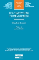 Les conventions d'administration - Sébastien Hourson