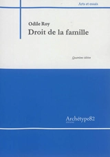 Droit de la famille 2017 - Odile Roy