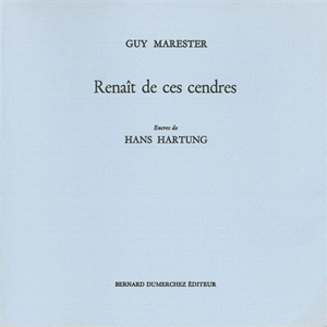 Renaît de ces cendres - Guy Marester