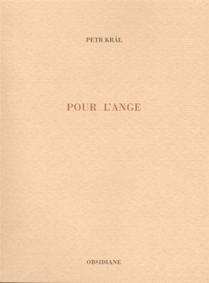 Pour l'ange - Petr Kral