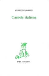 Carnets italiens - Giuseppe Ungaretti