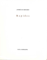 Rapides - André Du Bouchet