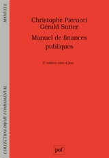 Manuel de finances publiques - Christophe Pierucci