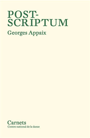Post-scriptum - Georges Appaix