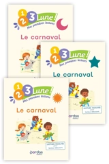 Le carnaval : 1, 2, 3, lune ! Mes premières lectures - Jean-Claude Seguy