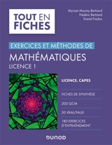 Exercices et méthodes de mathématiques licence 1 - Myriam Maumy-Bertrand