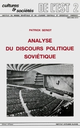 Analyse du discours politique soviétique - Patrick Sériot