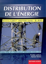Distribution de l'énergie, baccalauréat professionnel ELEEC, première et terminale professionnelles - Freddy Ledoux