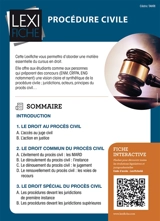 Procédure civile - Cédric Tahri