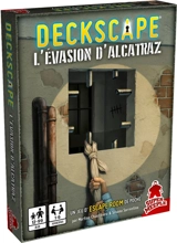 Deckscape. L'évasion d'Alcatraz : un jeu d'escape room de poche - Martino Chiacchiera
