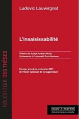 L'insaisissabilité - Ludovic Lauvergnat