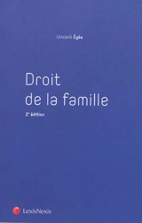 Droit de la famille - Vincent Egéa
