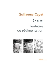 Grès : tentative de sédimentation - Guillaume Cayet