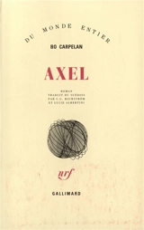 Axel - Bo Carpelan