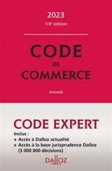 Code de commerce 2023