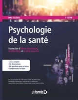 Psychologie de la santé - Jane Ogden