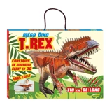 T.rex : construis un dinosaure géant en 3D sans colle : 110 cm de long - David Hawcock