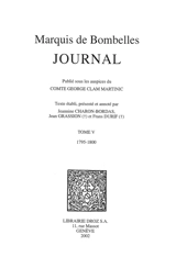 Journal. Vol. 5. 1795-1800 - Marc de Bombelles