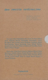 Des récits ordinaires