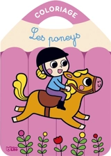 Les poneys : coloriage - Bérengère Staron