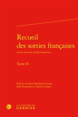 Recueil des sotties françaises. Vol. 2