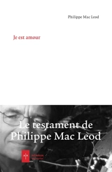 Je est amour - Philippe Mac Leod