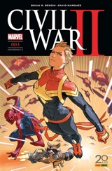 Civil war II, n° 3. Couverture 1 - Brian Michael Bendis