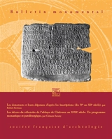 Bulletin monumental, n° 180-3. Les donateurs et leurs dépenses d'après les inscriptions (du IVe au XIIe siècle) - Robert Favreau